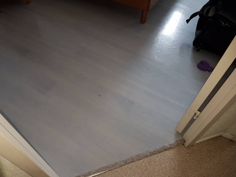 Pose d'un parquet en rénovation La garde dans le 83