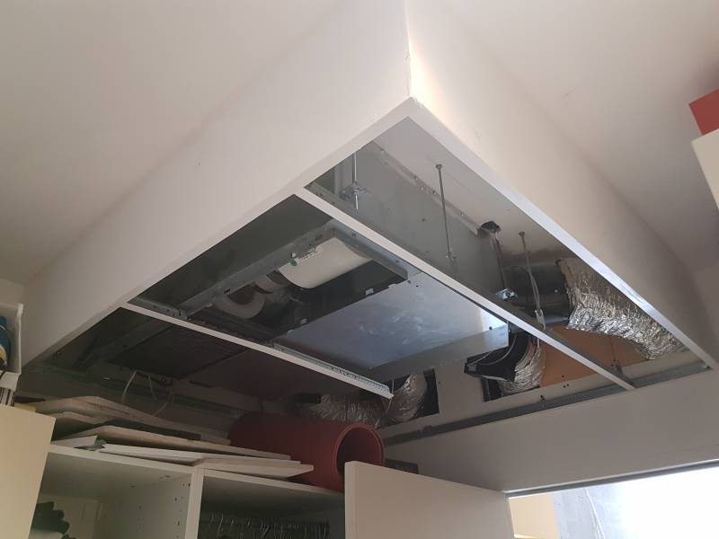 Refaire l'habillage d'une climatisation gainable à Ollioules