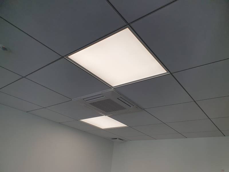 Dalles à leds lumineux posées à Hyères dans le Var