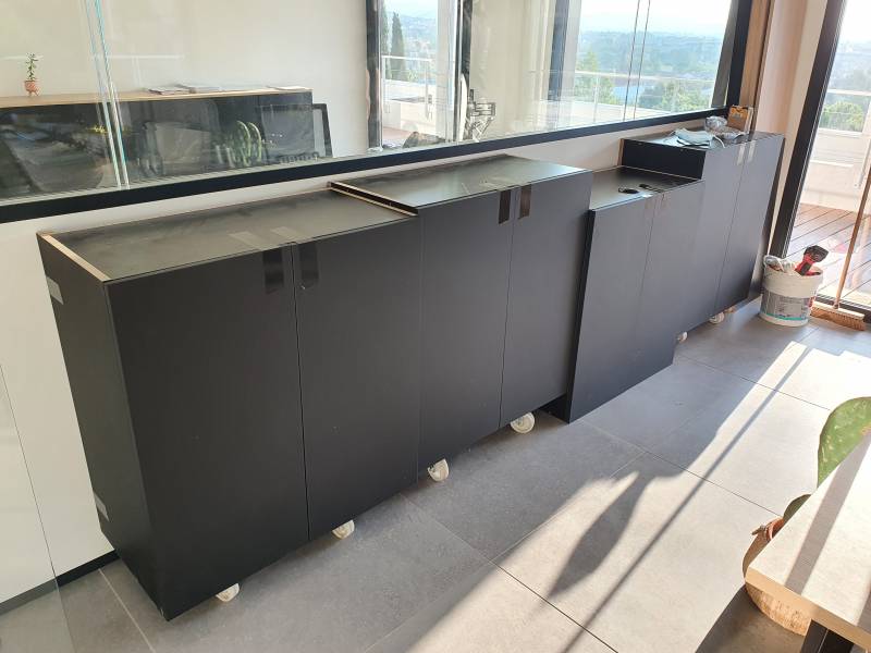 Mise en place du mobiler professionnel à Hyères