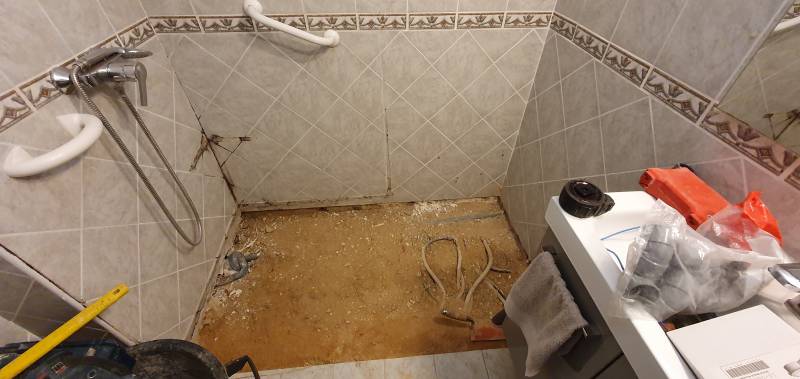 Création d'une dalle pour receveur de douche sécurisée Toulon 83000