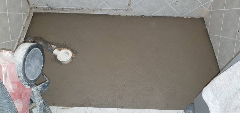 Travaux d'aménagement pour douche PMR à Toulon