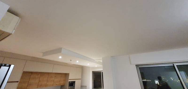 Mise en peinture d'un plafond et plafond suspendu Toulon