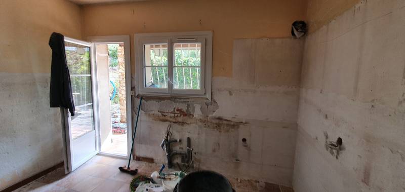 Dépose d'une ancienne cuisine à La Valette-du-Var