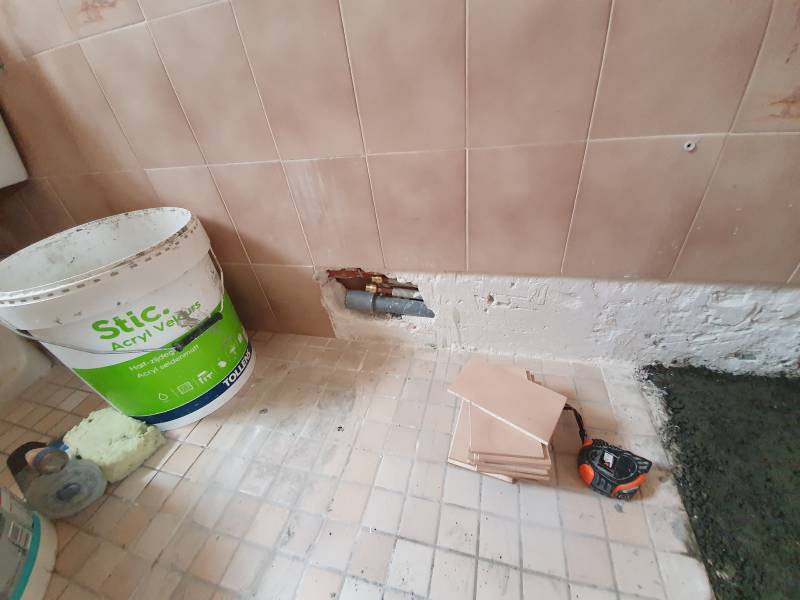 Travaux de rénovation pour douche PMR Six-Fours