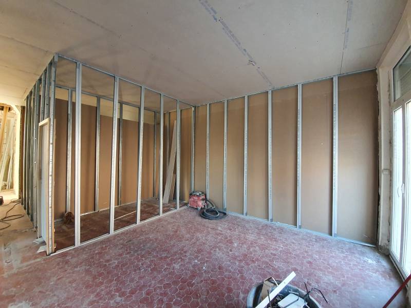 Pose de cloisons de de distribution Hyères