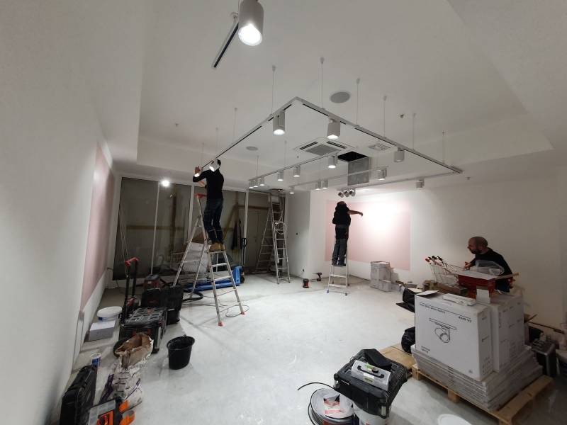Travaux pour ouverture magasin Fréjus