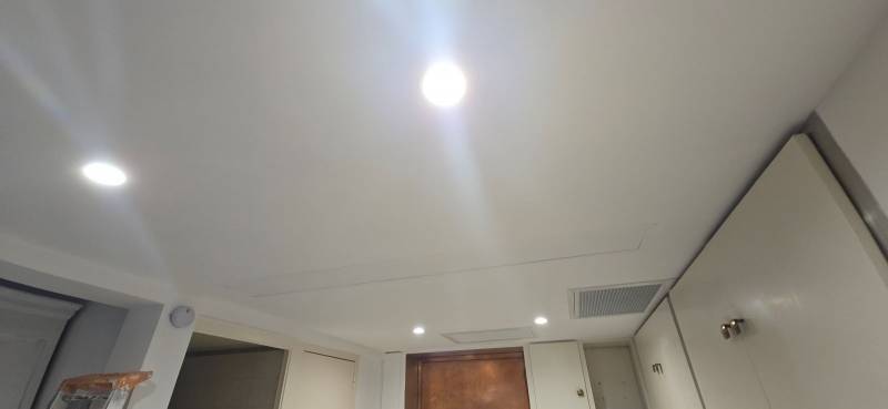 Faux plafond autoportant avec spots Toulon 