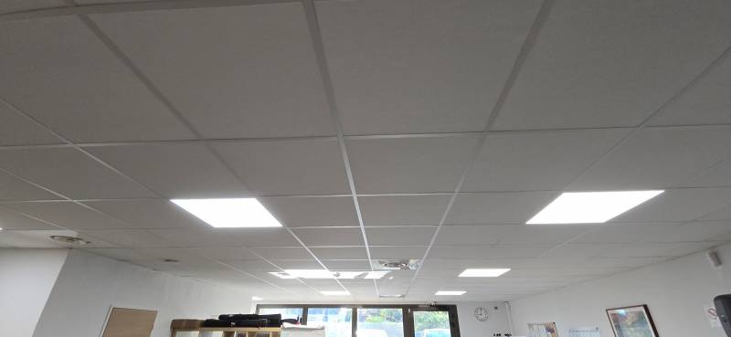 Dalles à Led Daylight pour bureaux Six-Fours