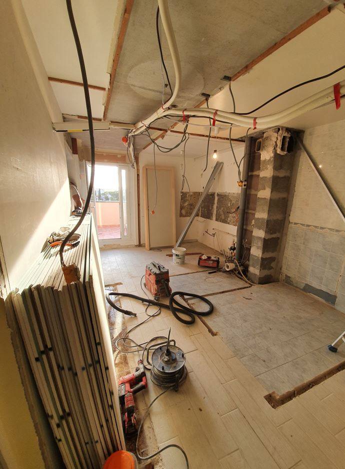 Démolition d'une ancienne cuisine Bandol