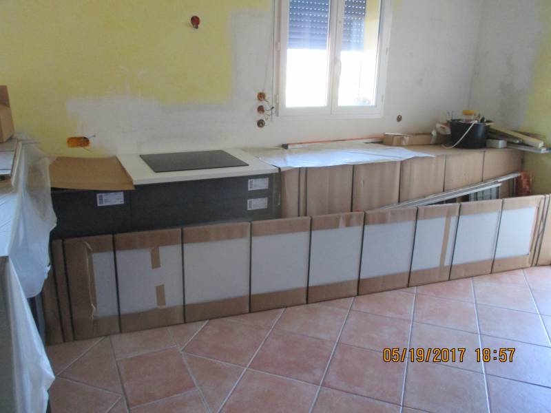 Mise en place d'une nouvelle cuisine par société de rénovation La Valette-du-Var