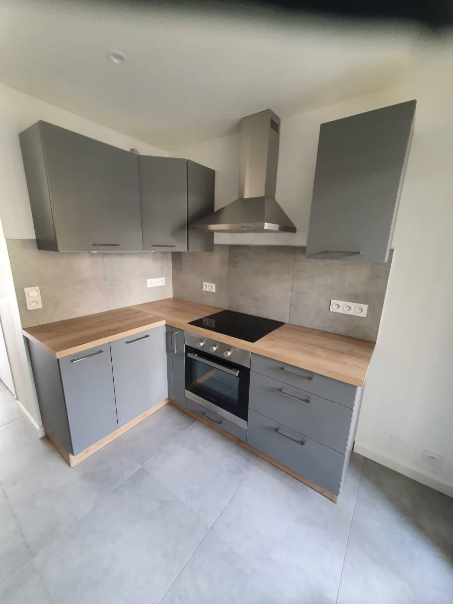 Rénovation de cuisine moderne à Toulon