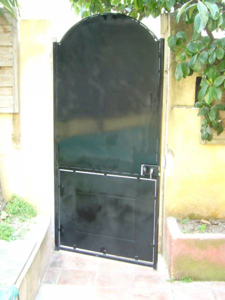 Rénovations portillons d'accés maison de village Sanary sur Mer