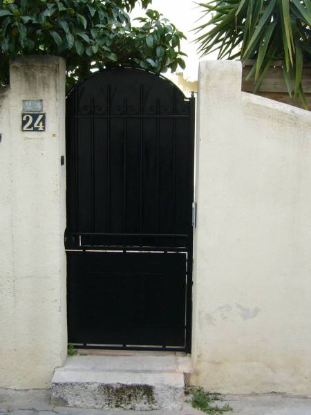 Rénover un portillon en fer à Sanary Sur Mer