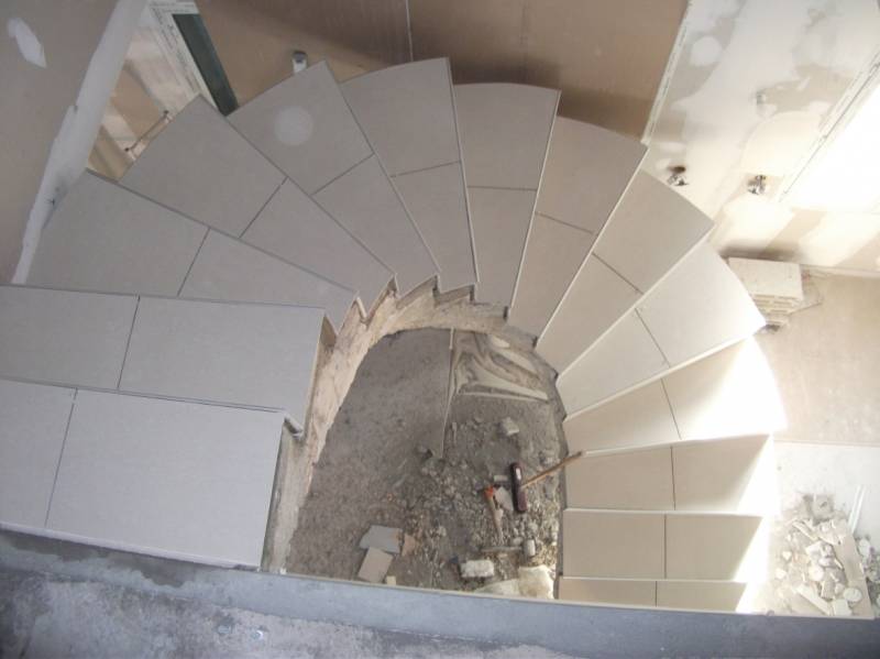 Escalier sur-mesure construit à La Valette du Var
