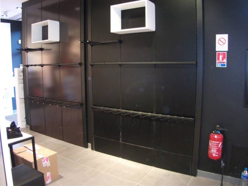 Agencement et aménagement d' une boutique dans le Var