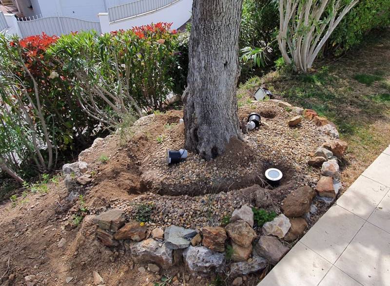 Installer des spots de jardin Cavalaire